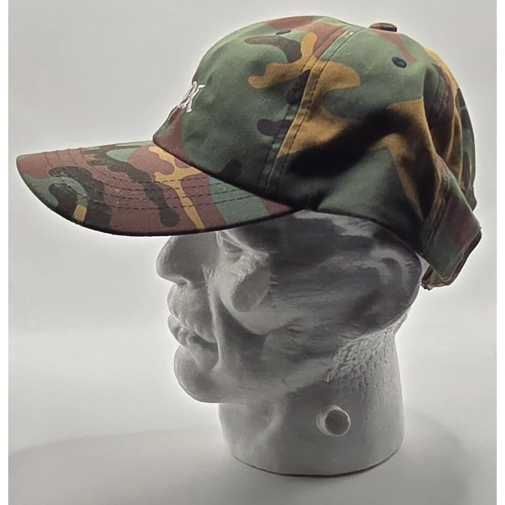 HUXWRX Safety Co. Camo Dad Hat Camouflage Embroidered Baseball Cap Adjustable